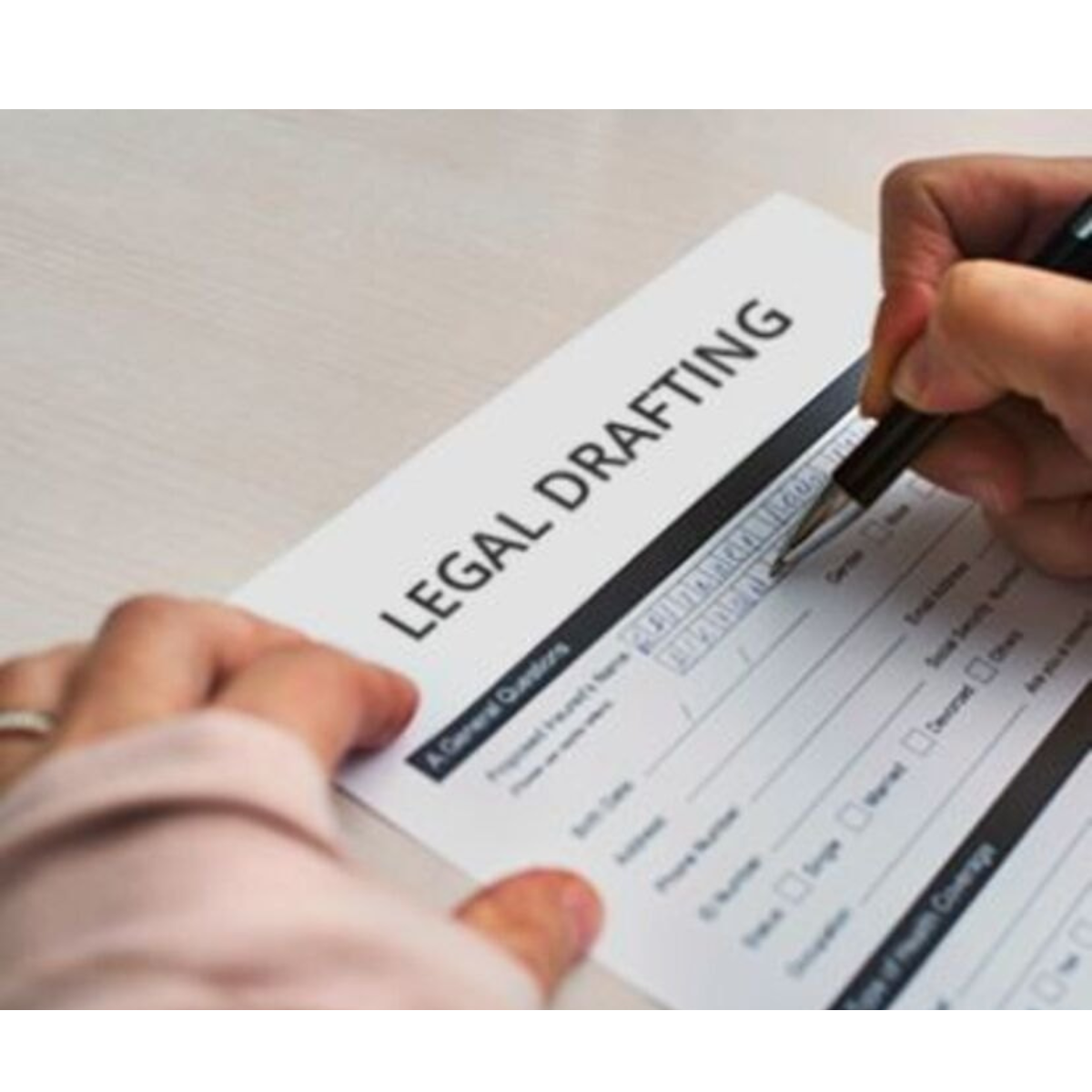 Legal Drafting And Documentation